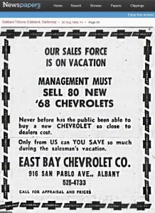 East Bay Chevrolet Co.